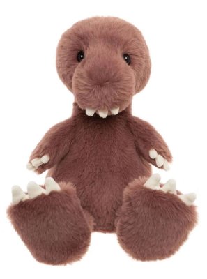 Dinosaurie mjukisdjur Tushy Peg T-Rex Bear & Me Charlie Bears