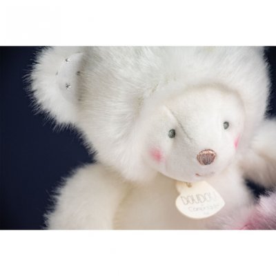 Nallebjörn mjukisdjur Trop Mimi vit 30 cm DouDou