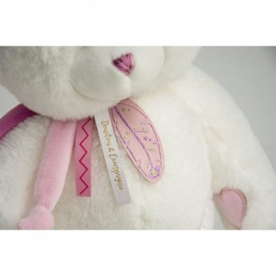 Nalle mjukisdjur Ours Pink 30 cm i presentbox
DouDou