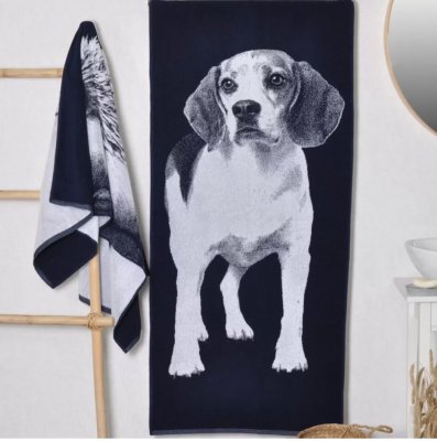 Beagle handduk 100% bomull 2