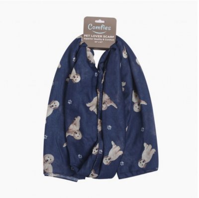 Goldendoodle scarf ES