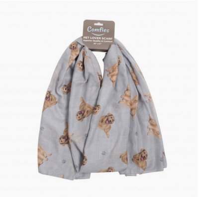 Golden retriever scarf ES