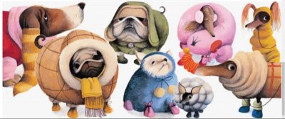 Mugg Jumbo porslin Baby It's Cold Outside New Yorker Cover