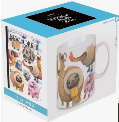 Mugg Jumbo porslin Baby It's Cold Outside New Yorker Cover