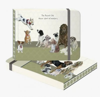 Anteckningsbok mindre Multi Dog Flip Notebook