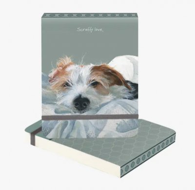 Anteckningsbok mindre Jack russell terrier Flip Notebook