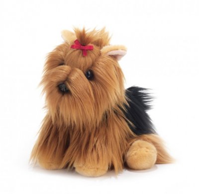 Yorkshireterrier mjukisdjur 30 cm Yorkie från Italien