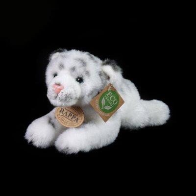 Vit tiger mjukisdjur 17 cm Rappa