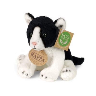 Katt mjukisdjur 14 cm olika färger Rappa x