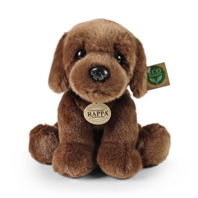 Labrador retriever (brun) mjukisdjur 30 cm Rappa