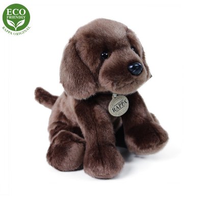 Labrador retriever (brun) mjukisdjur 30 cm Rappa