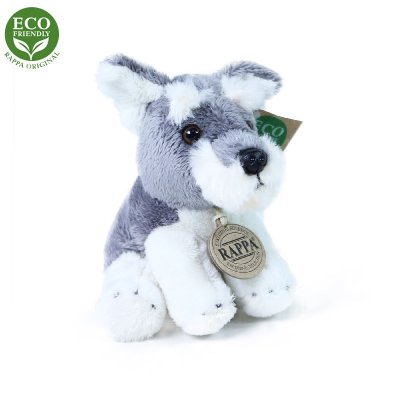 Dvärgschnauzer / schnauzer mjukisdjur 14 cm Rappa