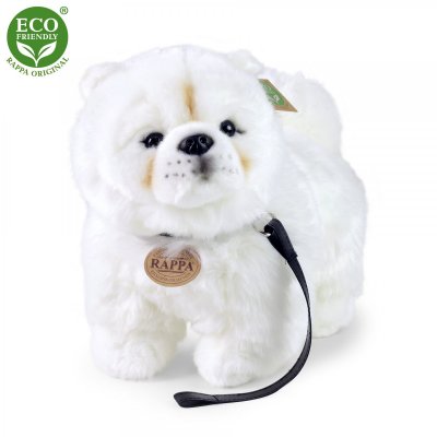 Chow chow mjukisdjur med koppel Rappa