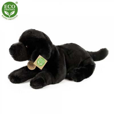 Labrador retriever (svart) mjukisdjur 40 cm Rappa