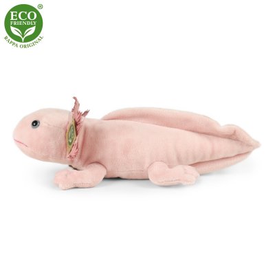 Axolotl mjukisdjur 30 cm Rappa