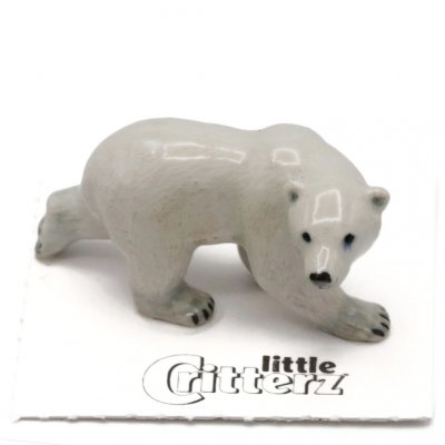 Isbjörn miniatyr porslinsfigur Beaufort