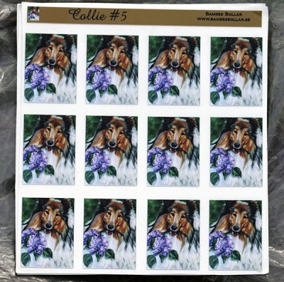 Collie- ministickers