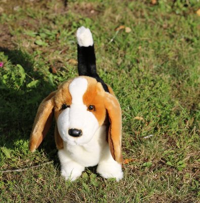 Basset hound mjukisdjur Harold
