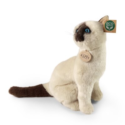 Katt siameskatt mjukisdjur 30 cm Rappa