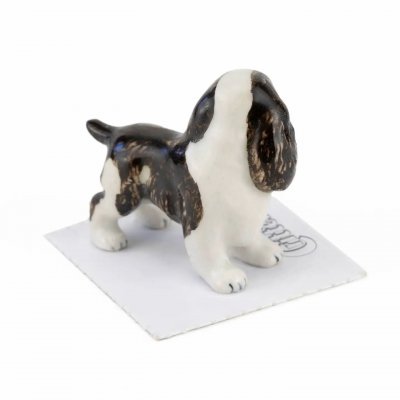Engelsk springer spaniel miniatyr porslinsfigur Millie