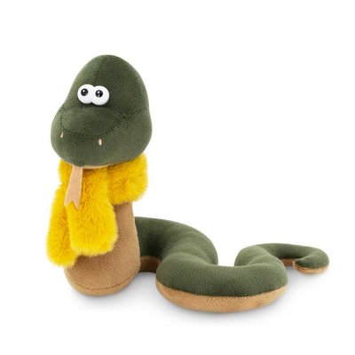 Orm mjukisdjur Jasper the Snake 15 cm Orange Toys
