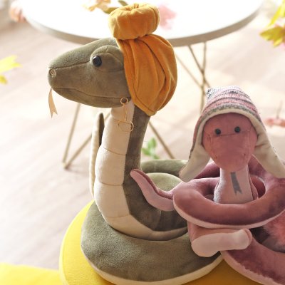 Orm mjukisdjur Rosie the Snake 15 cm Orange Toys
