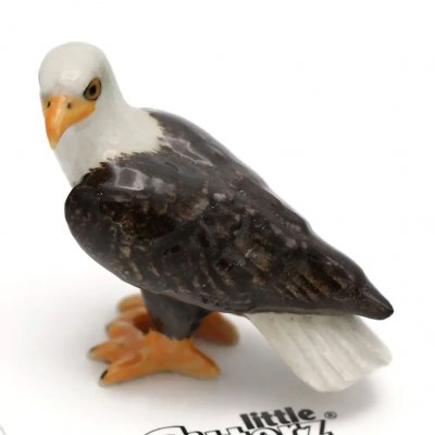 örn miniatyr porslinsfigur Freedom Bald Eagle