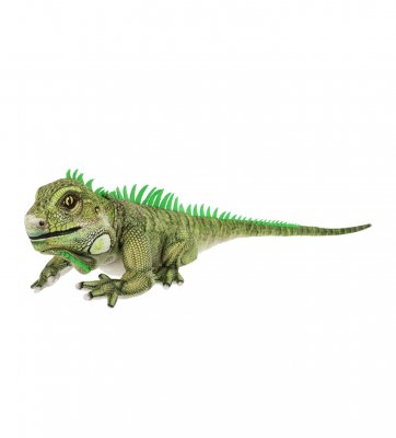 ödla mjukisdjur Grön leguan 65 cm Keel Toys