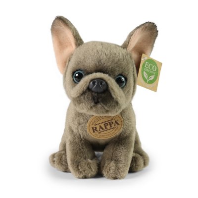 Fransk bulldogg mjukisdjur 18 cm Rappa