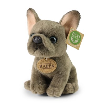 Fransk bulldogg mjukisdjur 18 cm Rappa