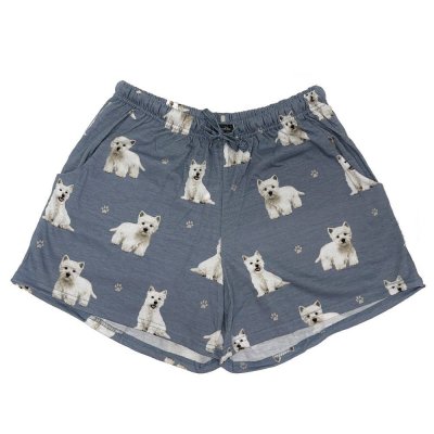 West highland white terrier pyjamasshorts ES