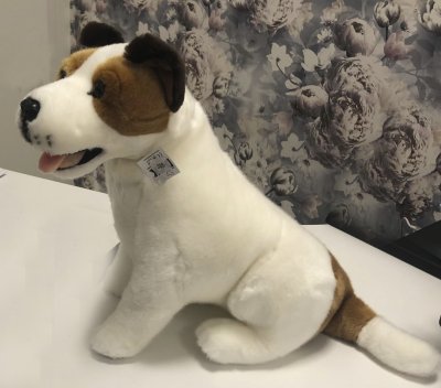 Jack russell terrier mjukisdjur 40 cm CD
