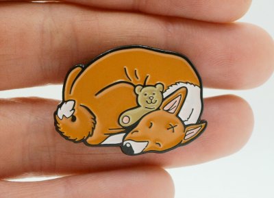 Basenji pin