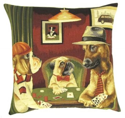 Mops kuddfodral 45 cm från Belgien 7