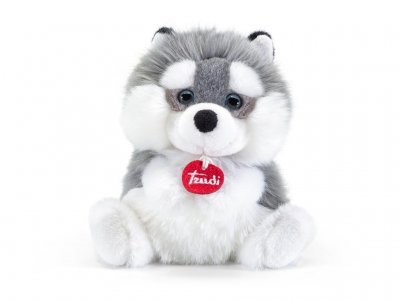 Siberian husky mjukisdjur Fluffy Trudi o