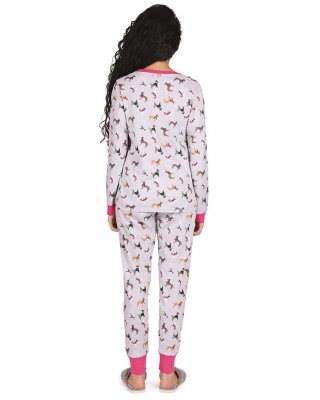 2-delad pyjamas med hundmotiv IC