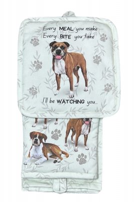 Boxer köksset grytlapp/vante/handduk