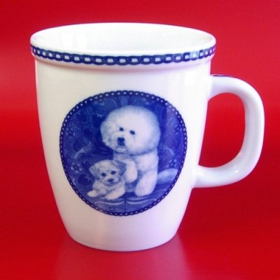Bichon frisé mugg