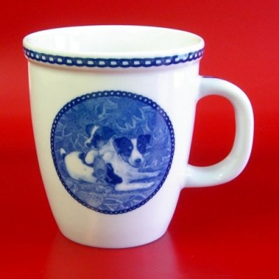 Jack russell terrier mugg av porslin Lekven 30081