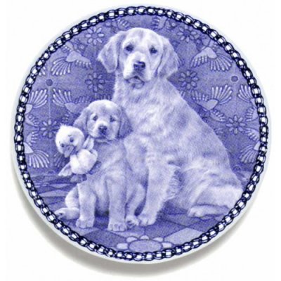 Golden retriever Lekven design