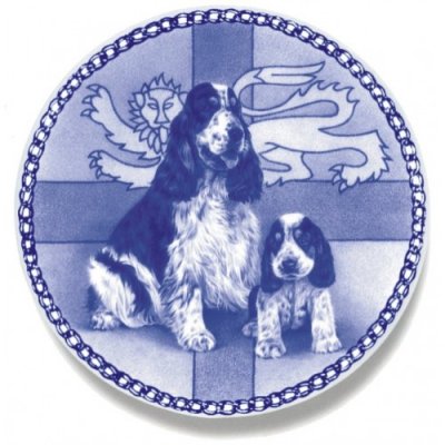 Cocker spaniel Lekven design
