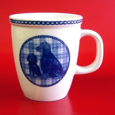 Gordonsetter mugg av porslin Lekven 30691
