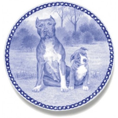 Amerikansk pitbullterrier Lekven design