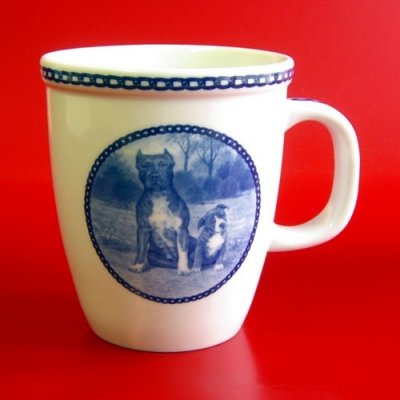 Amerikansk pitbullterrier mugg