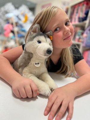 Siberian husky mjukisdjur Bernie Steiff