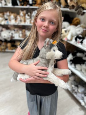 Siberian husky mjukisdjur Bernie Steiff