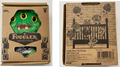 Fuggler mjukisdjur Baby Fugg