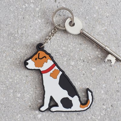 Jack russell terrier nyckelring Sweet William