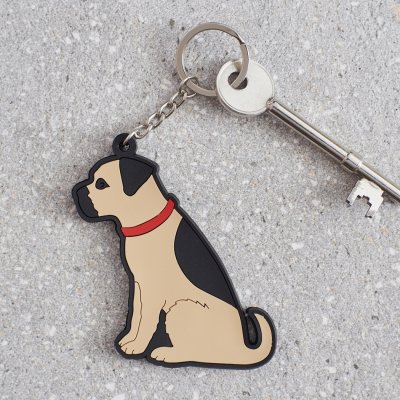 Borderterrier nyckelring Sweet William