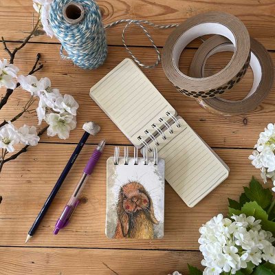 Kanin litet spiralblock Alex Clark